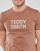 textil Herr T-shirts Teddy Smith TICLASS BASIC MC Brun