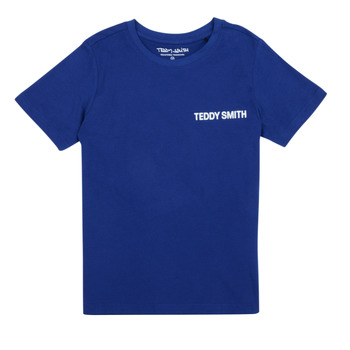 textil Pojkar T-shirts Teddy Smith T-REQUIRED MC JR Blå