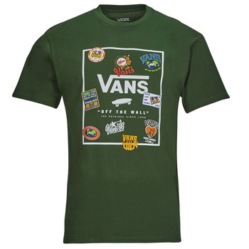 textil Herr T-shirts Vans MN CLASSIC PRINT BOX Grön