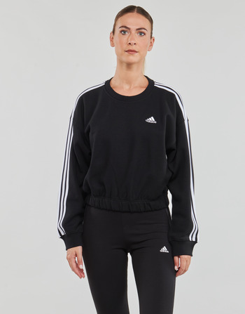 textil Dam Sweatshirts Adidas Sportswear 3S CR SWT Svart