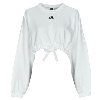 textil Dam Sweatshirts Adidas Sportswear DANCE SWT Vit