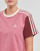 textil Dam T-shirts Adidas Sportswear 3S CR TOP Bordeaux / Rosa