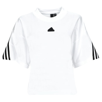 textil Dam T-shirts Adidas Sportswear FI 3S TEE Vit