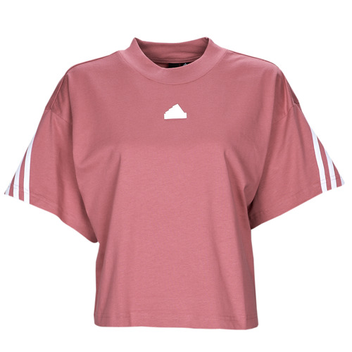 textil Dam T-shirts Adidas Sportswear FI 3S TEE Rosa