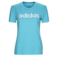 textil Dam T-shirts Adidas Sportswear LIN T Blå