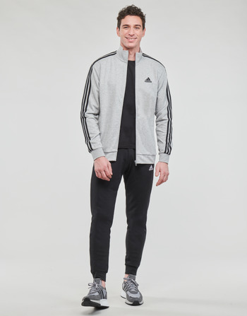 textil Herr Sportoverall Adidas Sportswear 3S FT TT TS Ljung / Grå / Svart