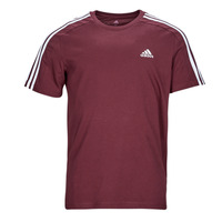 textil Herr T-shirts Adidas Sportswear 3S SJ T Röd