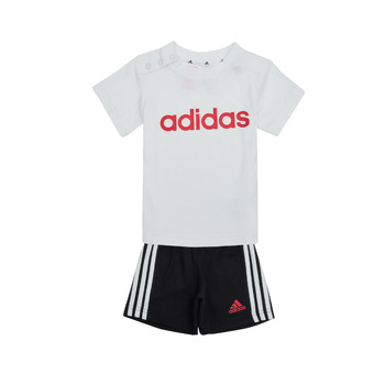textil Barn Set Adidas Sportswear I LIN CO T SET Vit