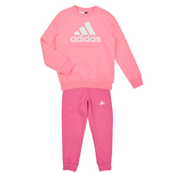 textil Flickor Sportoverall Adidas Sportswear LK BOS JOG FL Rosa