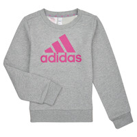textil Flickor Sweatshirts Adidas Sportswear ESS BL SWT Grå