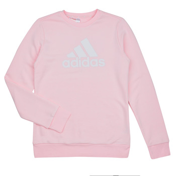 textil Flickor Sweatshirts Adidas Sportswear ESS BL SWT Rosa / Ljus