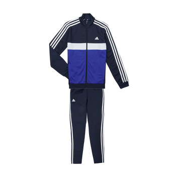 textil Pojkar Sportoverall Adidas Sportswear 3S TIBERIO TS Bläckfärgad / Legend