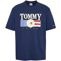 textil Herr T-shirts Tommy Hilfiger  Blå