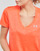 textil Dam T-shirts Under Armour Tech SSV - Twist Orange / Vit
