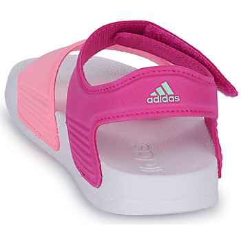 Adidas Sportswear ADILETTE SANDAL K Rosa / Vit