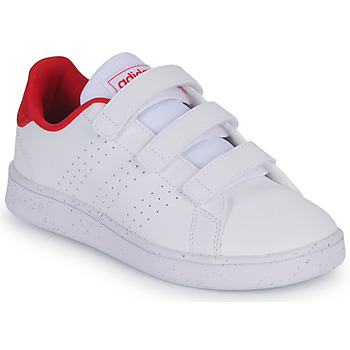 Skor Barn Sneakers Adidas Sportswear ADVANTAGE CF C Vit / Röd