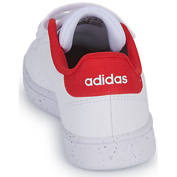 Adidas Sportswear ADVANTAGE CF C Vit / Röd