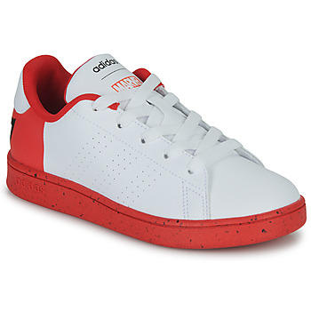 Skor Pojkar Sneakers Adidas Sportswear ADVANTAGE SPIDERMAN Vit / Röd