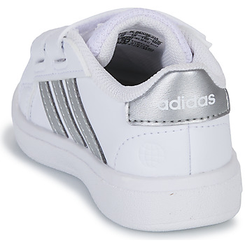 Adidas Sportswear GRAND COURT 2.0 CF Vit / Silverfärgad