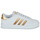 Skor Flickor Sneakers Adidas Sportswear GRAND COURT 2.0 K Vit / Guldfärgad