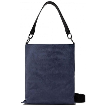 Väskor Dam Handväskor med kort rem Desigual BAG_LOGORAMA BUTAN Blå