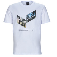textil Herr T-shirts Kaporal CLAY EXODE 2 Vit