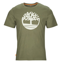 textil Herr T-shirts Timberland SS Kennebec River Tree Logo Tee Kaki