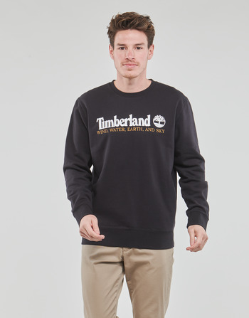 textil Herr Sweatshirts Timberland WWES Crew Neck Sweatshirt (Regular BB) Svart