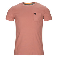 textil Herr T-shirts Timberland SS Dunstan River Pocket Tee Slim Rosa