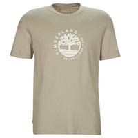 textil Herr T-shirts Timberland SS Refibra Logo Graphic Tee Regular Beige