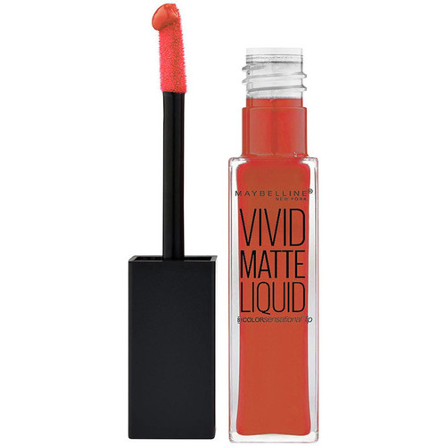 skonhet Dam Läppstift Maybelline New York Vivid Matte Liquid Lipstick - 25 Orange Shot Orange