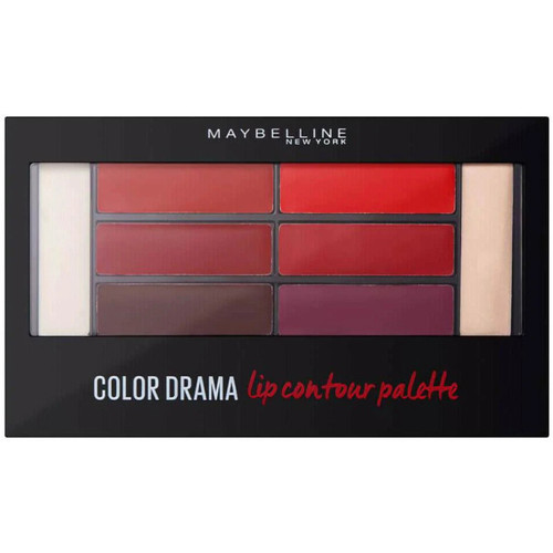 skonhet Dam Ögonskuggor (flerfärgade) Maybelline New York Color Drama Lip Palette - 01 Crimson Vixen Flerfärgad