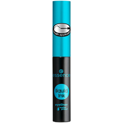 skonhet Dam Eyeliners Essence Liquid Waterproof Ink Eyeliner - 01 Black Svart