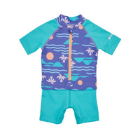 textil Pojkar Badbyxor och badkläder Columbia Sandy Shores Sunguard Suit Violett / Blå