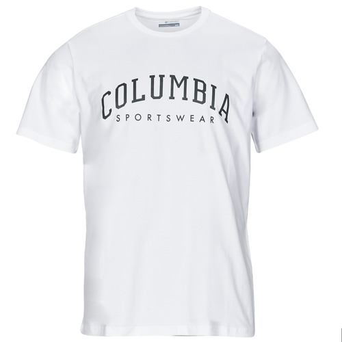 textil Herr T-shirts Columbia Rockaway River Graphic SS Tee Vit