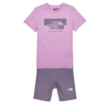 textil Flickor Set The North Face Kid G Summer Set Violett