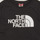 textil Flickor T-shirts The North Face Girls S/S Crop Easy Tee Svart