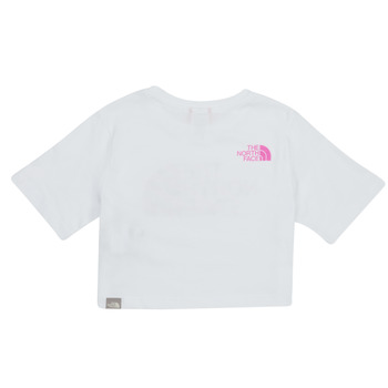 The North Face Girls S/S Crop Easy Tee Vit