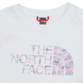 The North Face Girls S/S Crop Easy Tee Vit