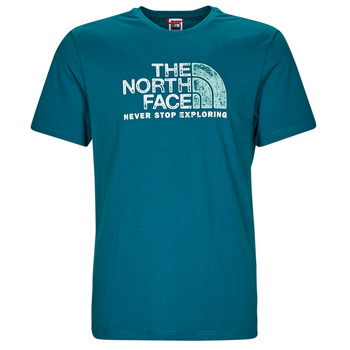 textil Herr T-shirts The North Face S/S Rust 2 Tee Blå