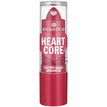 skonhet Dam Läppbalsam & Lip primer Essence Heart Core Fruity Lip Balm - 01 Crazy Cherry Rosa