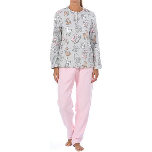 textil Dam Pyjamas/nattlinne Kisses&Love 41917-UNICO Flerfärgad