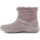Skor Dam Boots Skechers Go Walk Arch Fit Boot True Embrace 144422-DKTP Rosa