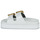Skor Dam Sandaler Versace Jeans Couture 74VA3SM1 Vit / Guldfärgad