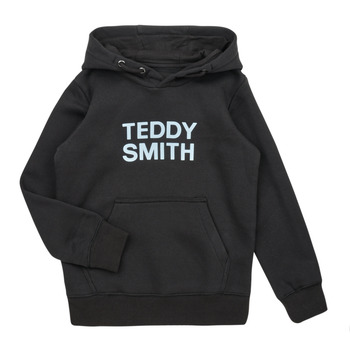 textil Pojkar Sweatshirts Teddy Smith SICLASS HOODY Svart