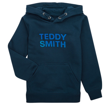 textil Pojkar Sweatshirts Teddy Smith SICLASS HOODY Marin