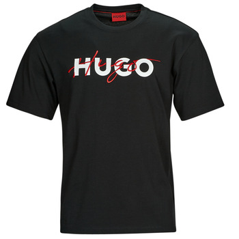 textil Herr T-shirts HUGO Dakaishi Svart