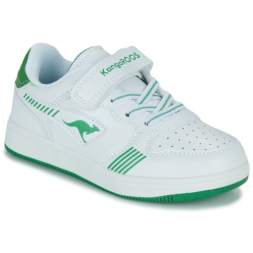 Skor Barn Sneakers Kangaroos K-CP Boom EV Vit / Grön