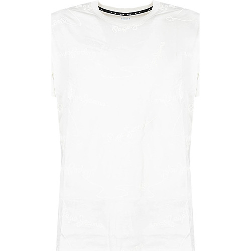 textil Herr T-shirts Pepe jeans PM508544 | Saschate Vit