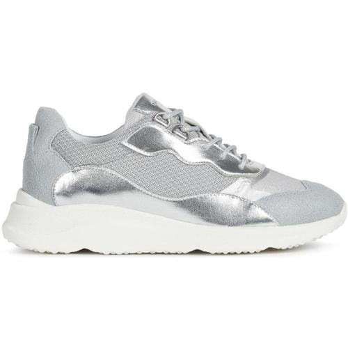 Skor Dam Sneakers Geox  Silver